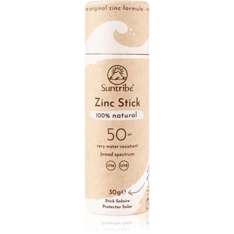 Suntribe Sports Zinc Stick минерална защитна пръчица за чувствителни места SPF 50 Original White - Грижа за тяло - Сравни цени от 1 магазин с безплатна доставка