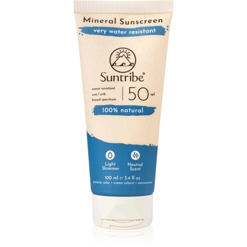 Suntribe Mineral Sunscreen минерален защитен крем за лице и тяло SPF 50 - Грижа за тяло - Сравни цени от 1 магазин с безплатна доставка
