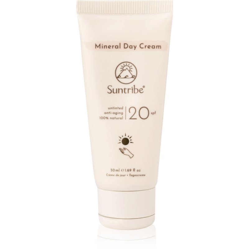 Suntribe Mineral Day Cream слънцезащитен минерален крем SPF 20 - Грижа за тяло - Сравни цени от 1 магазин с безплатна доставка
