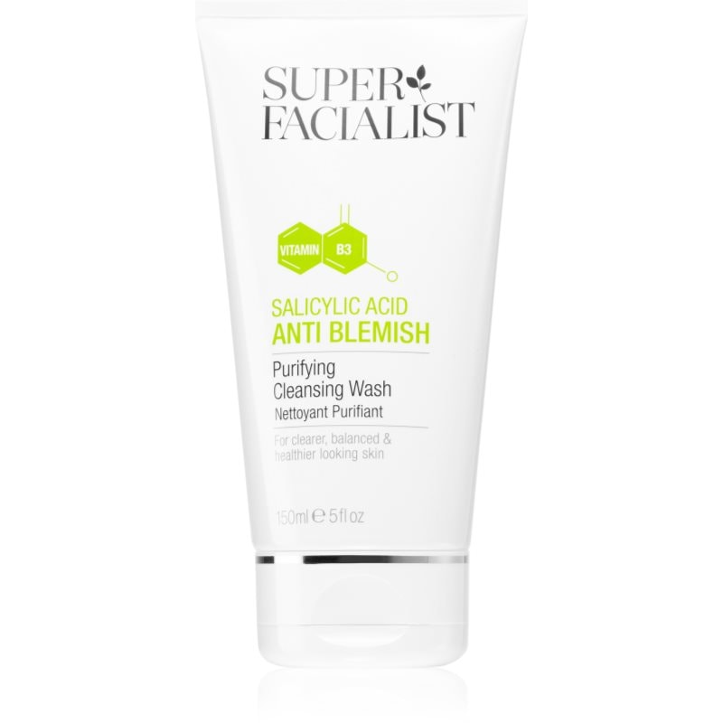 Super Facialist Salicylic Acid Anti Blemish почистващ гел за лице за проблемна и мазна кожа - Грижа за лице - Сравни цени от 1 магазин с безплатна доставка