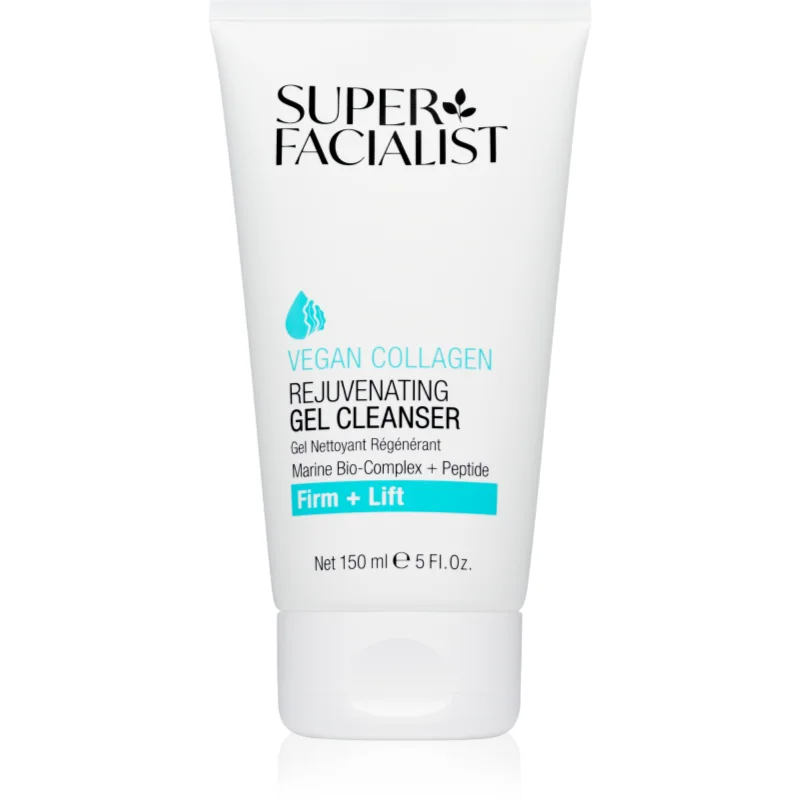 Super Facialist Vegan Collagen дълко почистващ гел за стягане на кожата