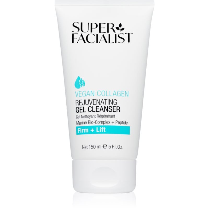 Super Facialist Vegan Collagen дълко почистващ гел за стягане на кожата