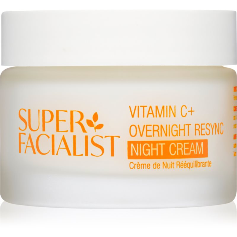 Super Facialist Vitamin C+ Overnight Resync озаряващ нощен крем с витамин С - Грижа за лице - Сравни цени от 1 магазин с безплатна доставка