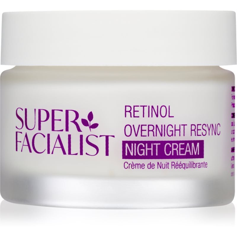 Super Facialist Retinol Overnight Resync изглаждащ нощен крем против бръчки
