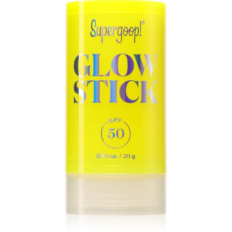 Supergoop! Glow Stick слънцезащитен крем в стик SPF 50 - Грижа за тяло - Сравни цени от 1 магазин с безплатна доставка