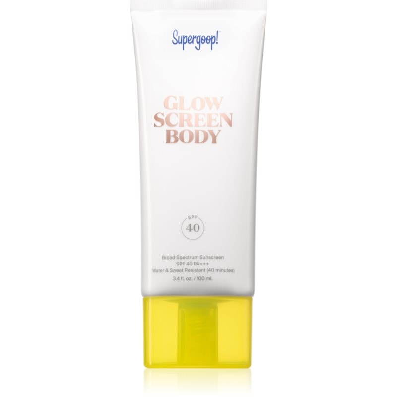 Supergoop! Glowscreen крем за тяло SPF 40 - Грижа за тяло - Сравни цени от 1 магазин с безплатна доставка