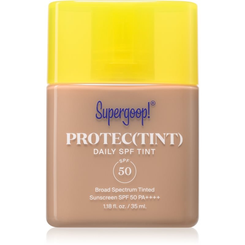 Supergoop! Protec(tint) тониращ крем SPF 50 - Грижа за лице - Сравни цени от 1 магазин с безплатна доставка