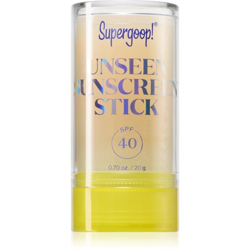 Supergoop! Unseen Sunscreen слънцезащитен стик SPF 40 - Грижа за тяло - Сравни цени от 1 магазин с безплатна доставка