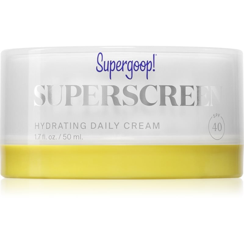 Supergoop! Superscreen дневен крем SPF 40 - Грижа за лице - Сравни цени от 1 магазин с безплатна доставка