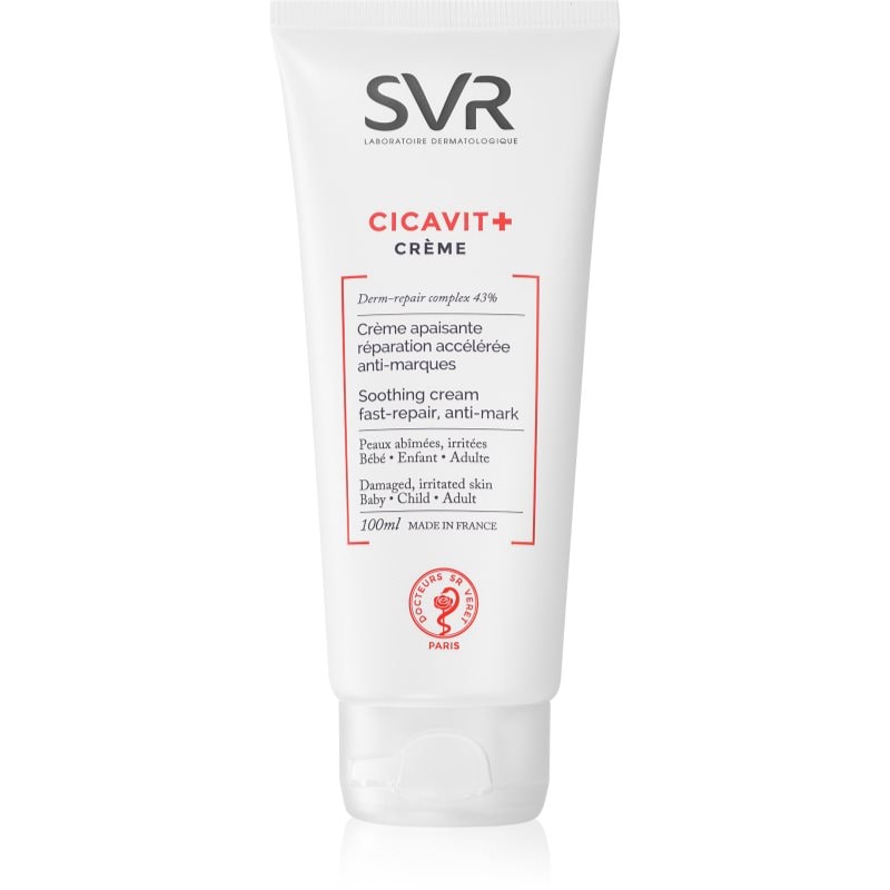 SVR Cicavit+ възстановяващ крем ускоряваща заздравяването - Грижа за лице - Сравни цени от 1 магазин с безплатна доставка