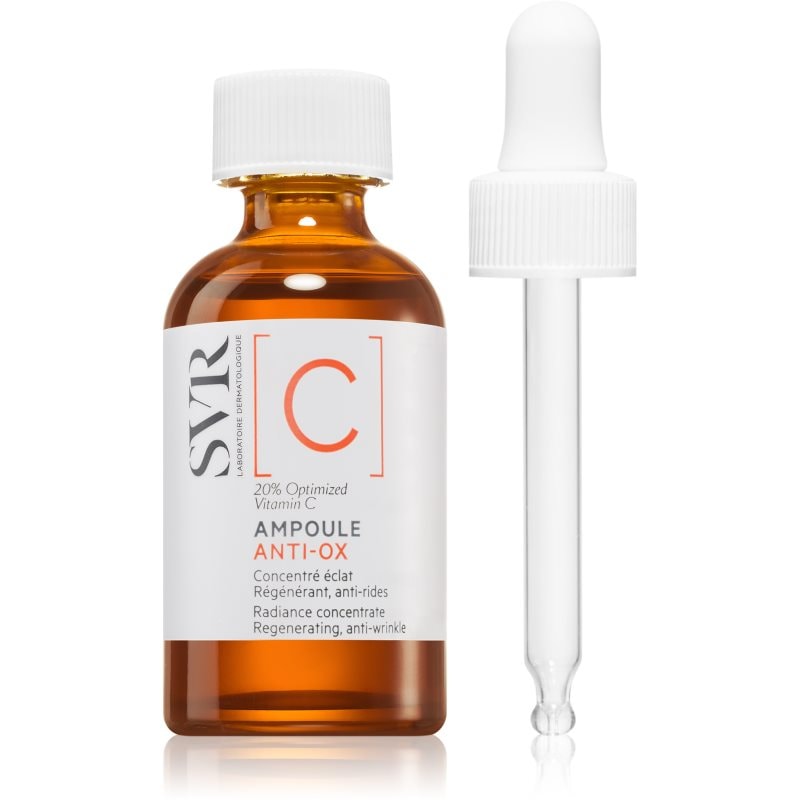 SVR Ampoule Anti-ox антиоксидантен серум с витамин С - Грижа за лице - Сравни цени от 1 магазин с безплатна доставка