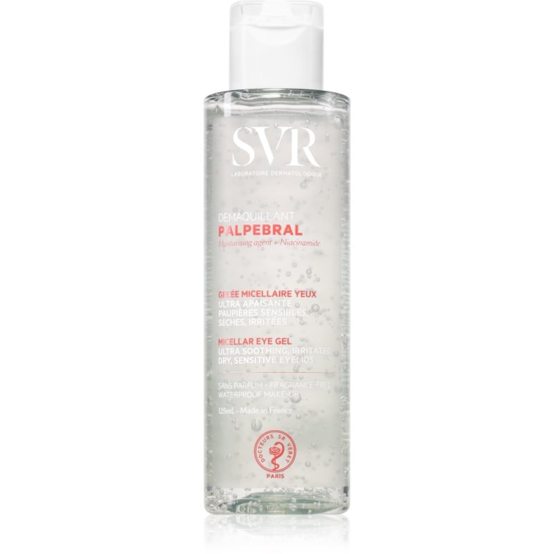SVR PALPEBRAL Micellar Eye Gel успокояващ мицеларен гел за отстраняване на грим от околоочната зона - Грижа за лице - Сравни цени от 1 магазин с безплатна доставка