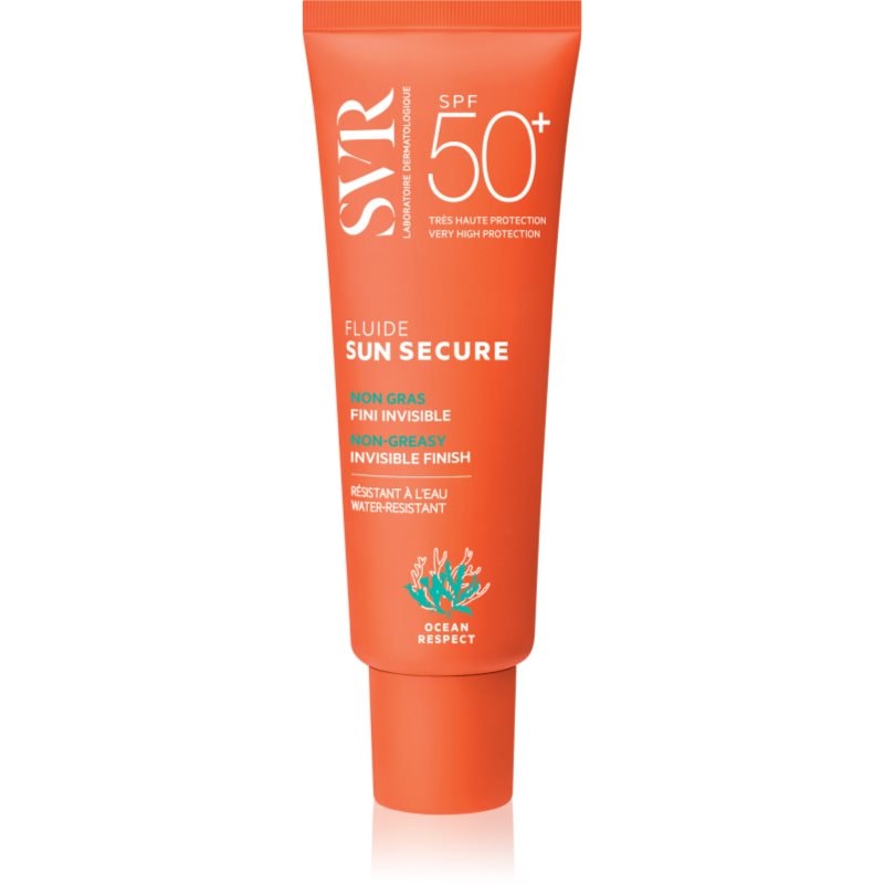 SVR Sun Secure Fluide флуид за тен SPF 50+ - Грижа за тяло - Сравни цени от 1 магазин с безплатна доставка