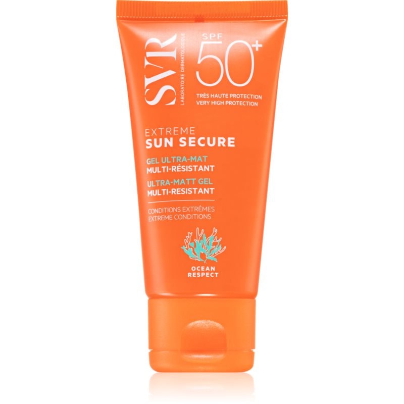 SVR Sun Secure Extreme дневен крем-гел с матиращ ефект SPF 50+ - Грижа за тяло - Сравни цени от 1 магазин с безплатна доставка