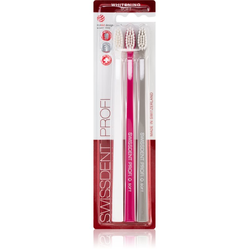 Swissdent Swissdent Profi Whitening четки за зъби soft - Унисекс парфюм 3мл - Сравни цени от 1 магазин с безплатна доставка
