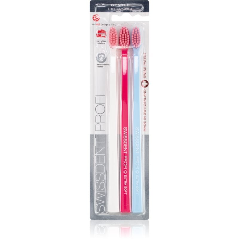 Swissdent Profi Gentle четка за зъби екстра софт