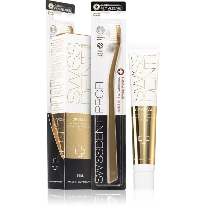 Swissdent Crystal Combo Pack Комплект за дентална грижа