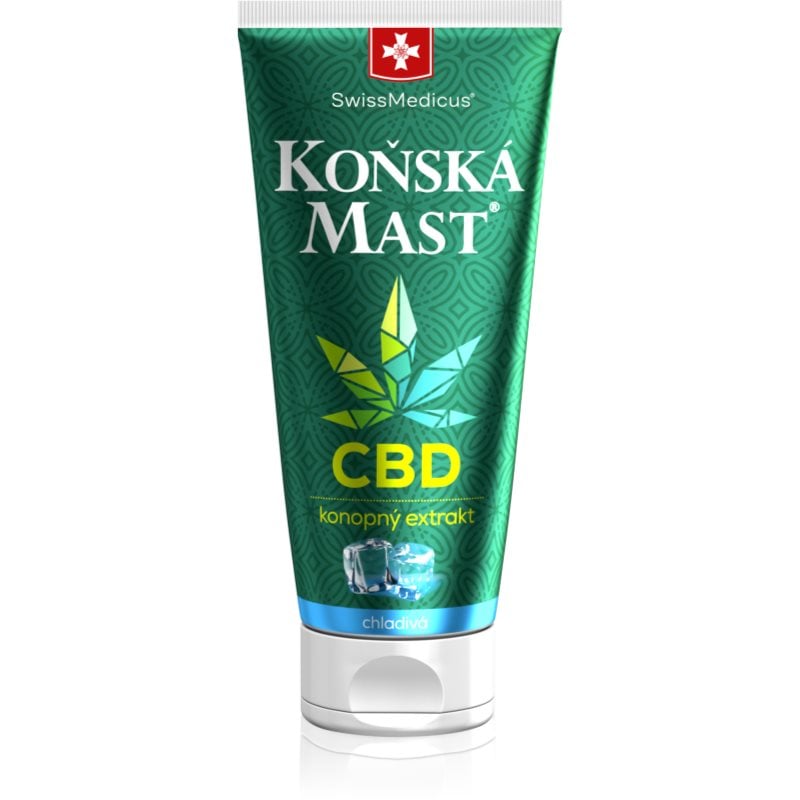 SwissMedicus Horse ointment with CBD cooling мехлем