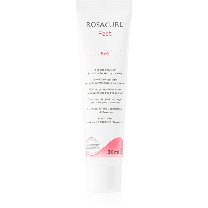 Synchroline Rosacure Fast гел емулсия за чувствителна кожа със склонност към почервеняване