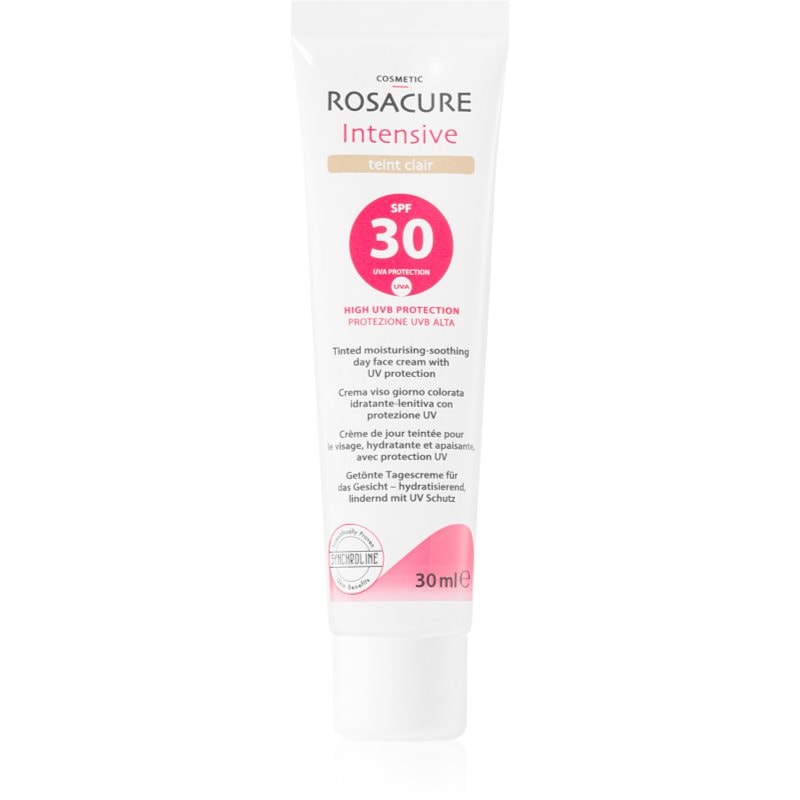 Synchroline Rosacure Intensive защитна емулсия за чувствителна кожа със склонност към зачервяване SPF 30 - Грижа за тяло - Сравни цени от 1 магазин с безплатна доставка