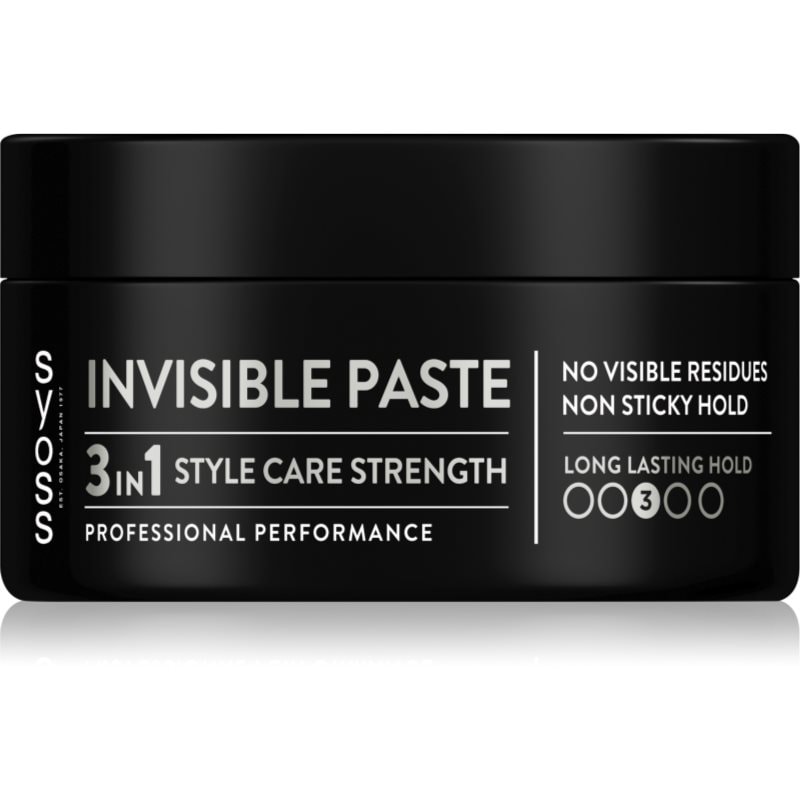 Syoss Invisible Hold безцветна стилизираща паста със средно силна фиксация - Грижа за коса - Сравни цени от 1 магазин с безплатна доставка