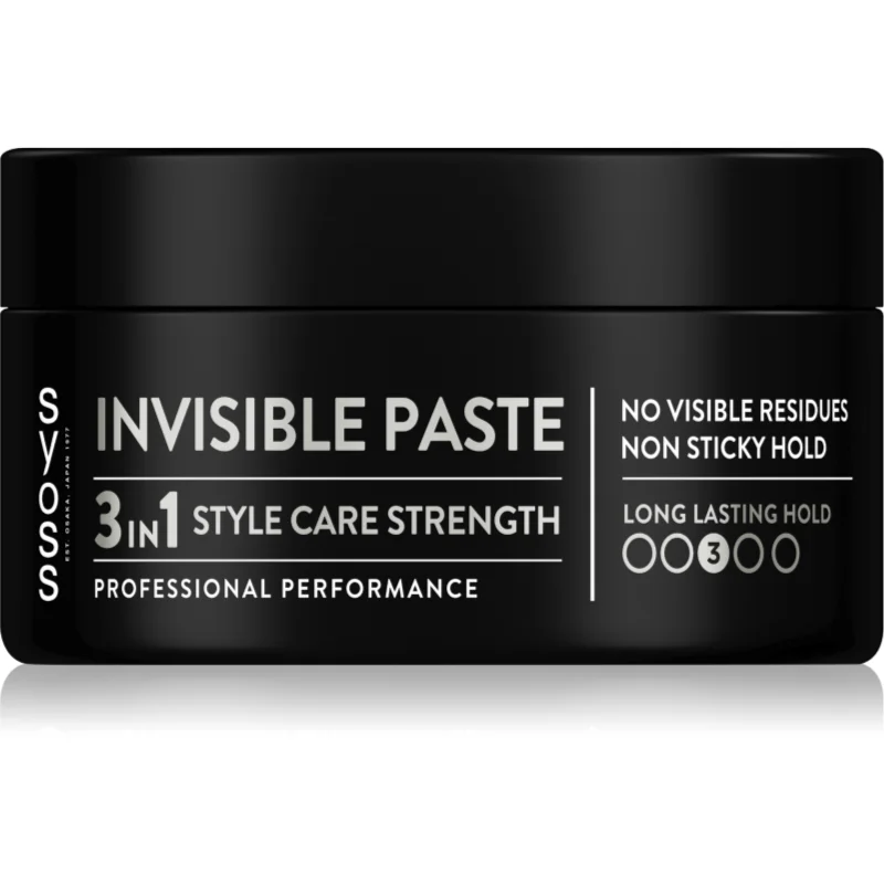 Syoss Invisible Hold безцветна стилизираща паста със средно силна фиксация - Грижа за коса - Сравни цени от 1 магазин с безплатна доставка