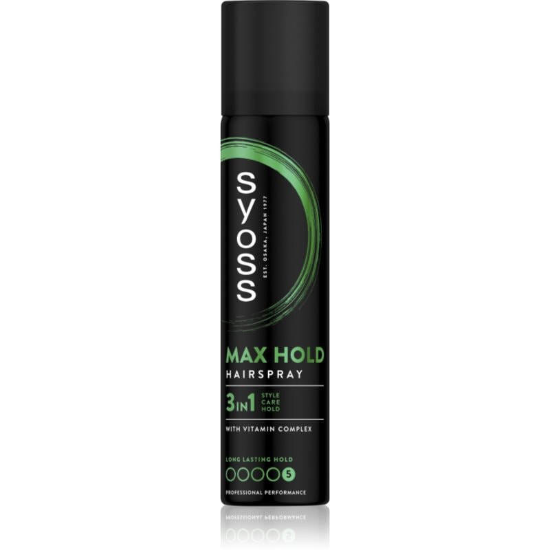 Syoss Max Hold лак за коса с екстра силна фиксация mini - Грижа за коса - Сравни цени от 1 магазин с безплатна доставка