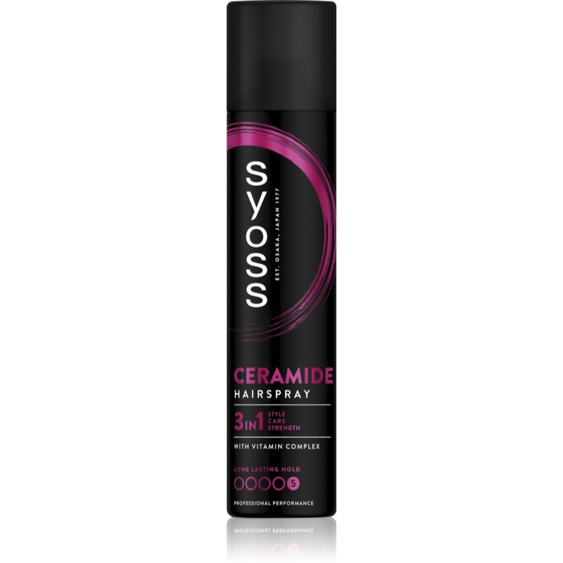 Syoss Ceramide Hairspray лак за коса с екстра силна фиксация - Грижа за коса - Сравни цени от 1 магазин с безплатна доставка