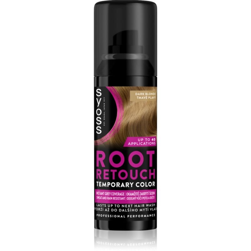 Syoss Root Retoucher тонираща боя за израстнали корени в спрей