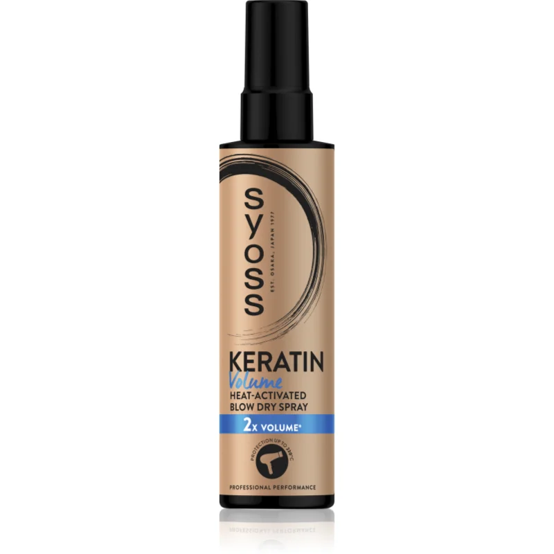 Syoss Keratin Volume спрей за защита на косата от топлината за увеличаване на обема - Грижа за коса - Сравни цени от 1 магазин с безплатна доставка