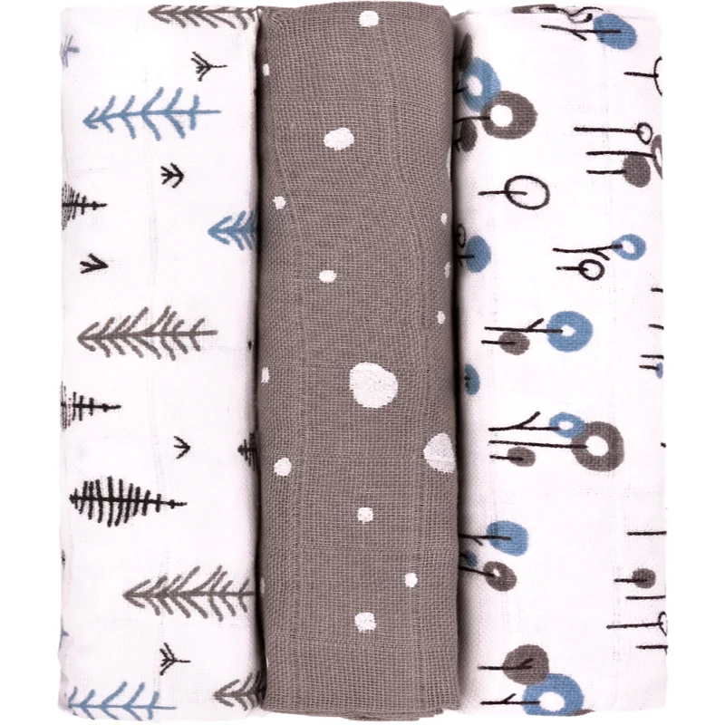 T-TOMI TETRA Grey Trees пелени от плат 70x70 cm - За деца - Сравни цени от 1 магазин с безплатна доставка