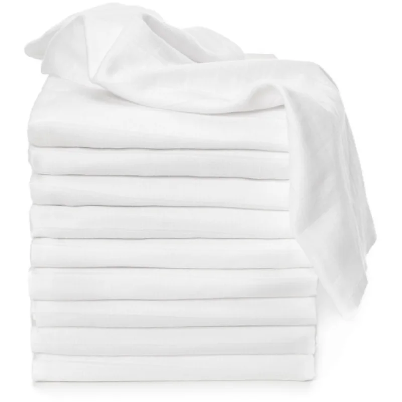 T-TOMI TETRA Cloth Diapers HIGH QUALITY White пелени от плат White 70x70 cm
