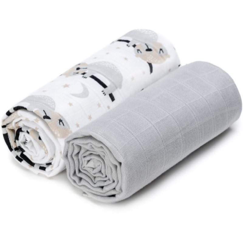 T-TOMI TETRA Cloth Towels EXCLUSIVE COLLECTION хавлия Sloths 90x100 cm - За деца - Сравни цени от 1 магазин с безплатна доставка
