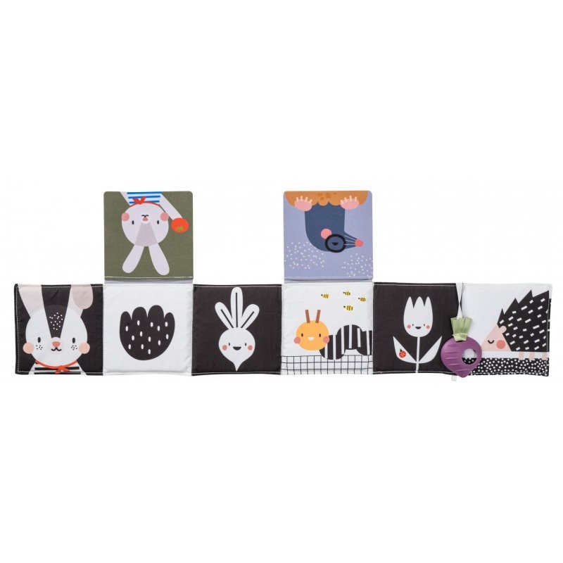 Taf Toys Pram Book Urban Garden контрастна образователна книжка - За деца - Сравни цени от 1 магазин с безплатна доставка
