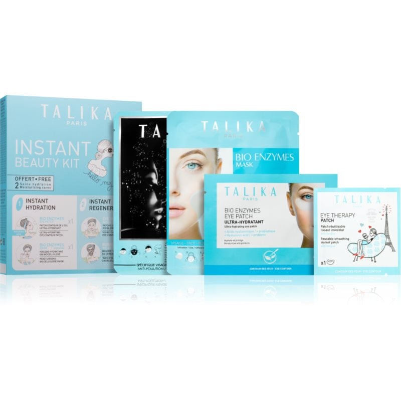 Talika Instant Beauty Kit комплект за интензивна хидратация - Комплект - Сравни цени от 1 магазин с безплатна доставка