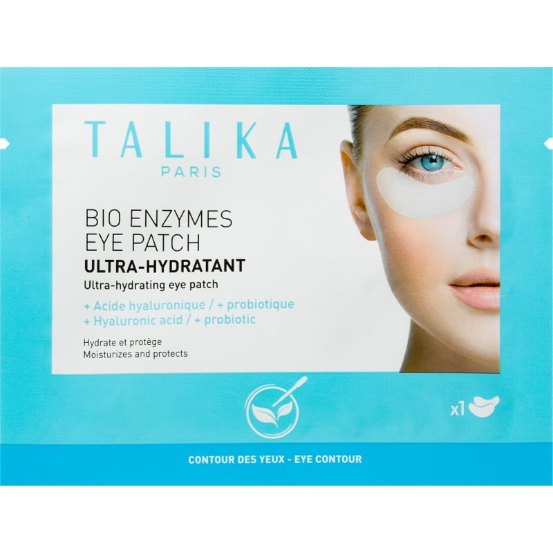 Talika Talika Bio Enzymes Eye Patch изглаждата маска за околоочната зона с пробиотик - Унисекс парфюм 1мл - Сравни цени от 1 магазин с безплатна доставка