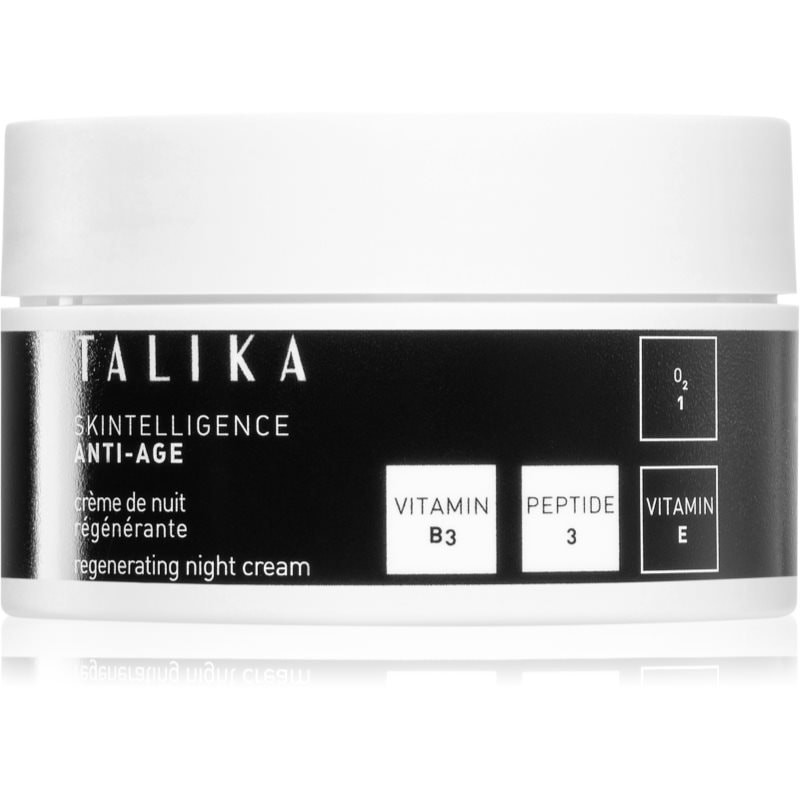Talika Skintelligence Anti-Age Regenerating Night Cream регенериращ нощен крем против стареене и за стягане на кожата - Грижа за лице - Сравни цени от 1 магазин с безплатна доставка
