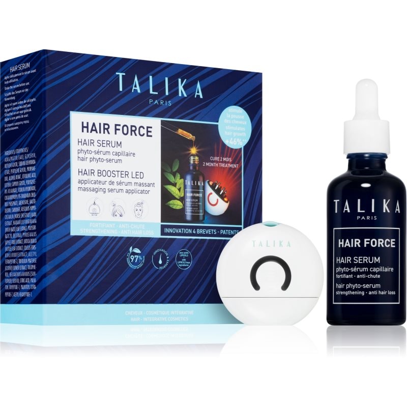 Talika Hair Force Booster комплект за растеж на косата и укрепване от корените - Комплект - Сравни цени от 1 магазин с безплатна доставка