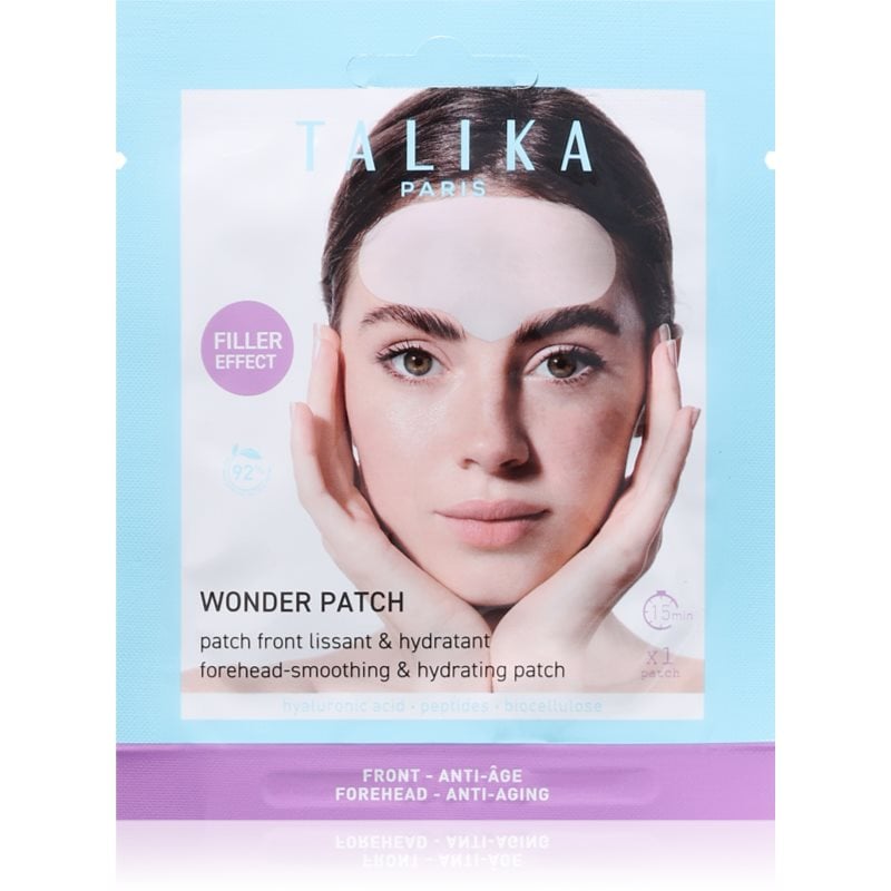 Talika Wonder Patch Forehead стягаща платнена маска за контурите на лицето