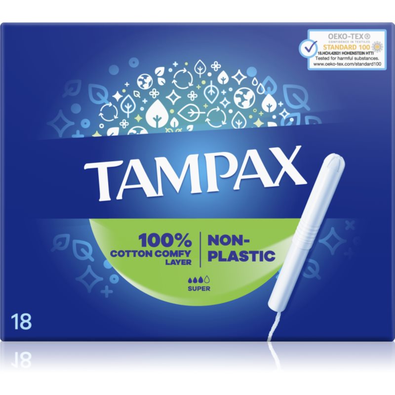 Tampax Super тампони с апликатор - Грижа за тяло - Сравни цени от 1 магазин с безплатна доставка