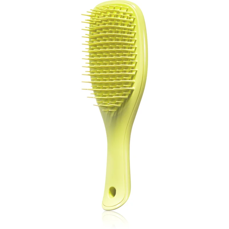 Tangle Teezer Ultimate Detangler Mini малка плоска четка за права и къдрава коса Hyper Yellow - Грижа за коса - Сравни цени от 1 магазин с безплатна доставка