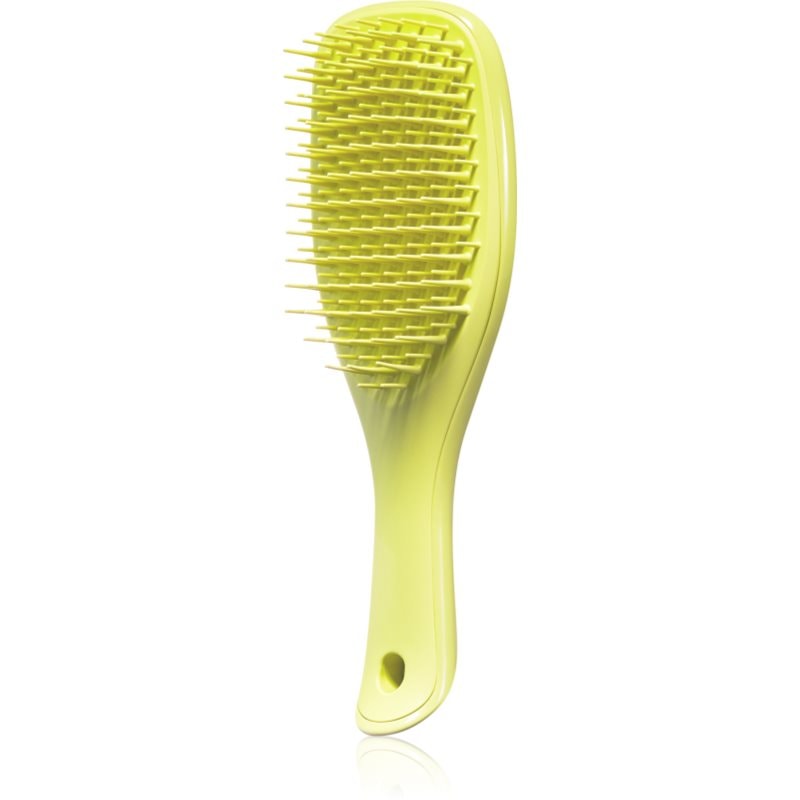 Tangle Teezer Ultimate Detangler Mini малка плоска четка за права и къдрава коса Hyper Yellow - Грижа за коса - Сравни цени от 1 магазин с безплатна доставка