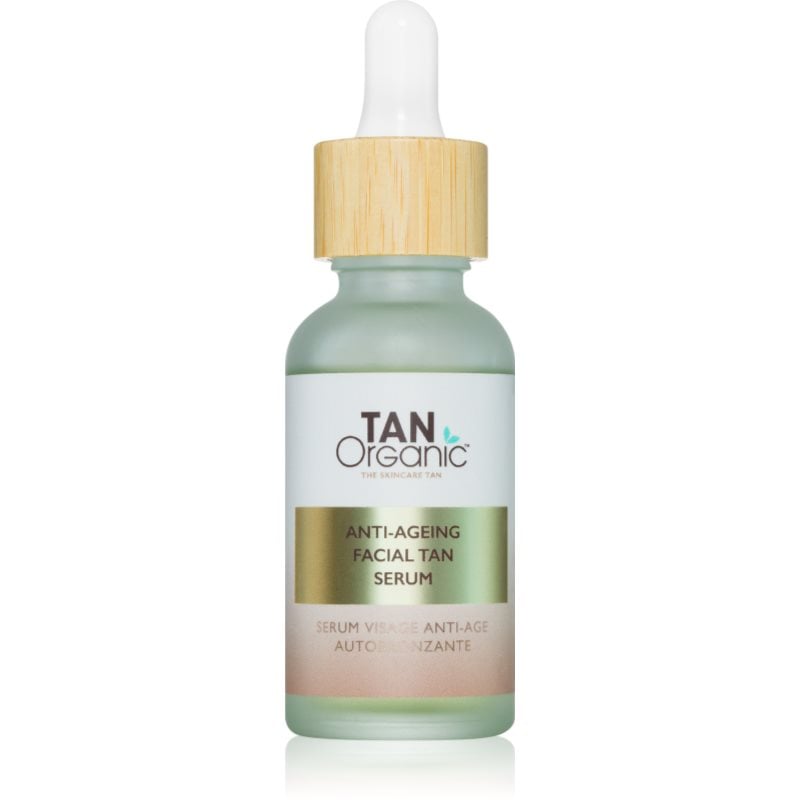 TanOrganic The Skincare Tan серум за лице за изкуствен тен с анти-бръчков ефект