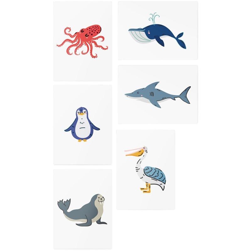 TATTonMe AR Set Ocean Animals татуировка за деца 3 y+ - За деца - Сравни цени от 1 магазин с безплатна доставка