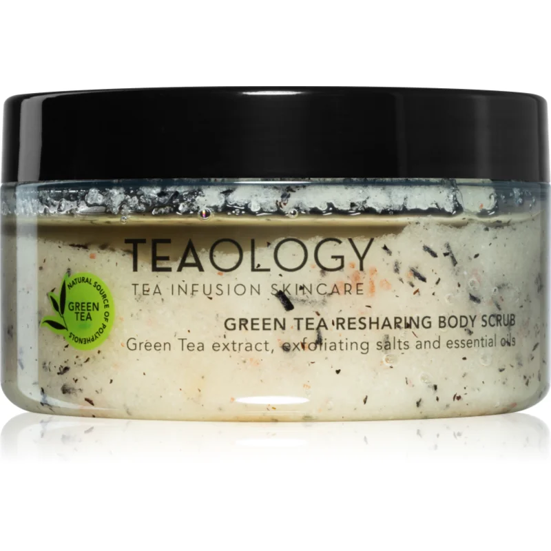 Teaology Green Tea Reshaping Body Scrub почистващ пилинг за тяло