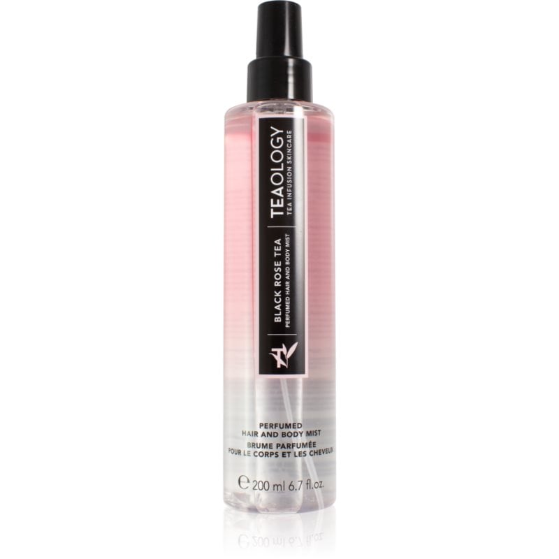 Teaology Body Mist Rose Tea спрей за тяло с аромат на рози цветна вода за почистване и тонизиране
