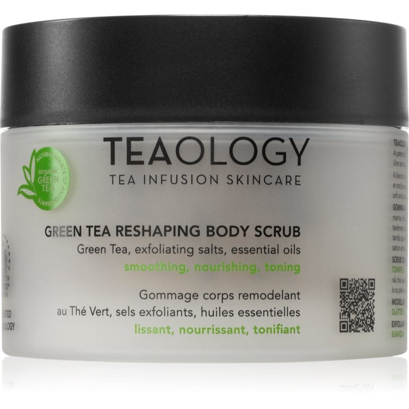 Teaology Green Tea Reshaping Body Scrub изглаждащ пилинг за тяло