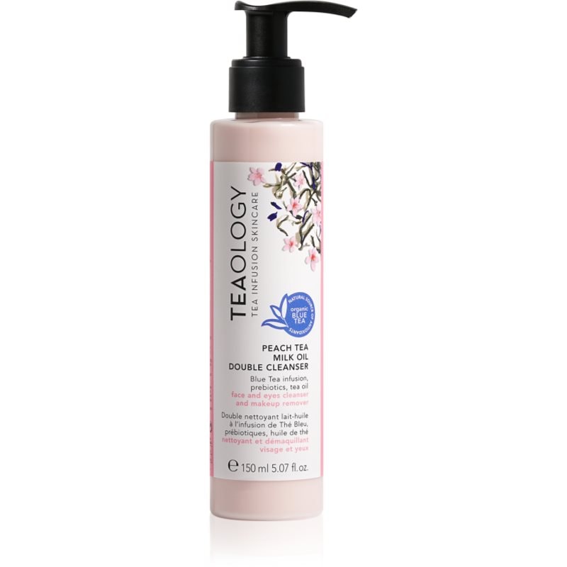 Teaology Cleansing Peach Tea Milk Oil Double Cleanser мляко за почистване на грим с олио - Грижа за лице - Сравни цени от 1 магазин с безплатна доставка