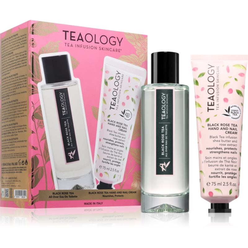 Teaology Black Rose Set подаръчен комплект за жени