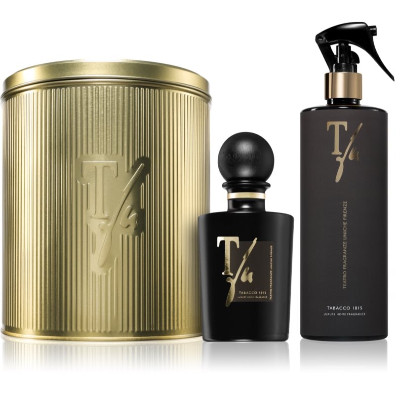 Teatro Fragranze Gold Tin Box Tabacco подаръчен комплект метална кутия - Комплект - Сравни цени от 1 магазин с безплатна доставка